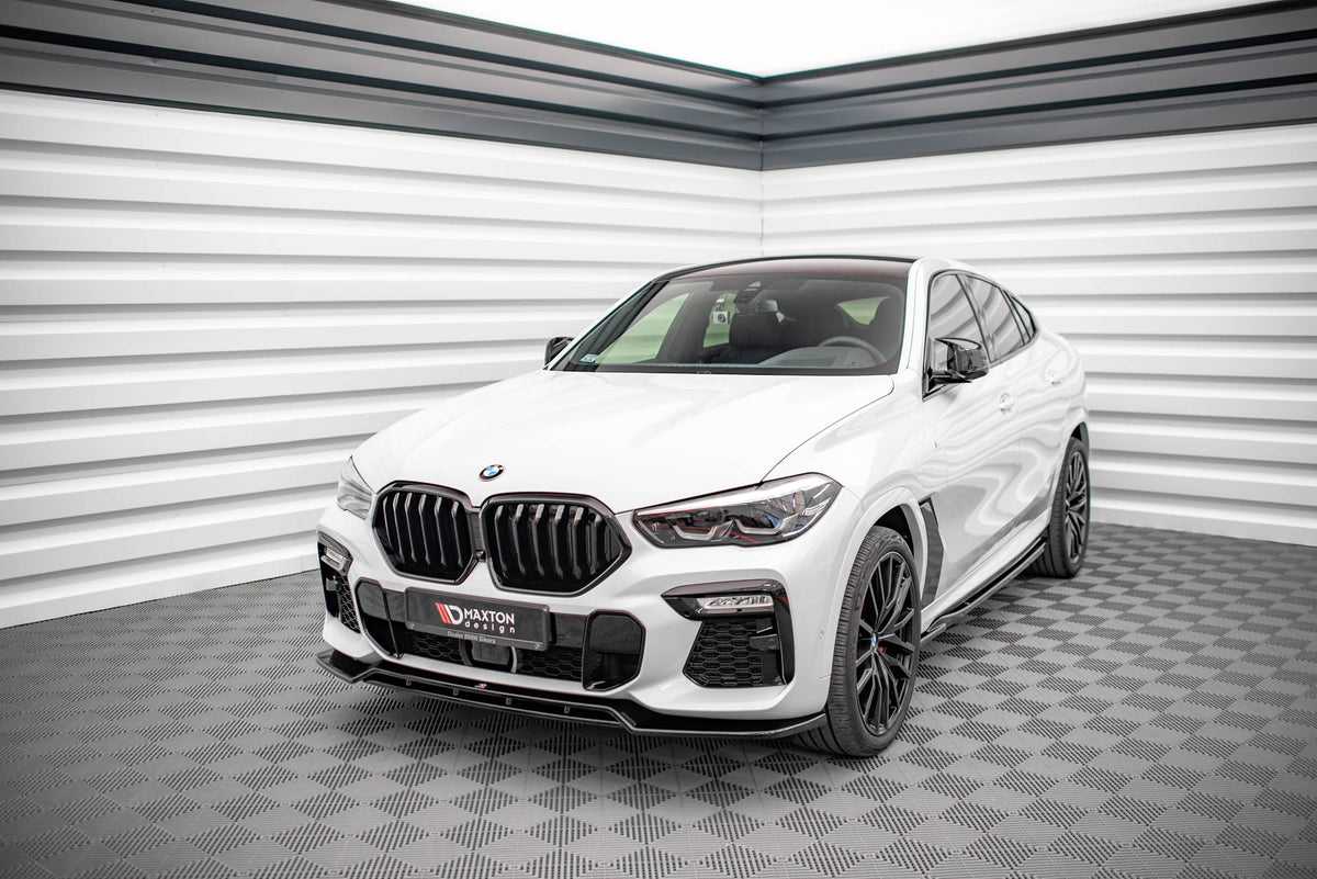 Front Splitter V.2 suitable for BMW X6 M-Pack G06