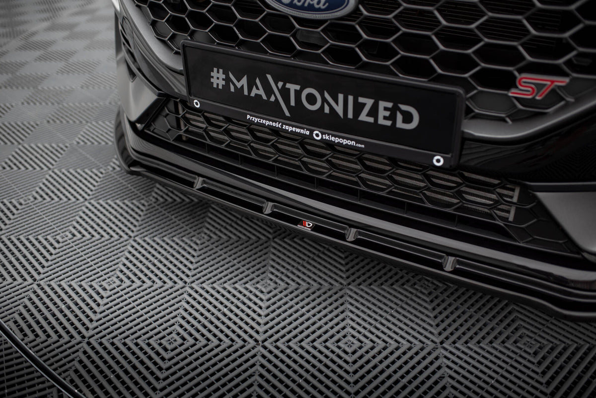 Front Splitter V.2 suitable for Ford Fiesta ST / ST-line Mk8 Facelift