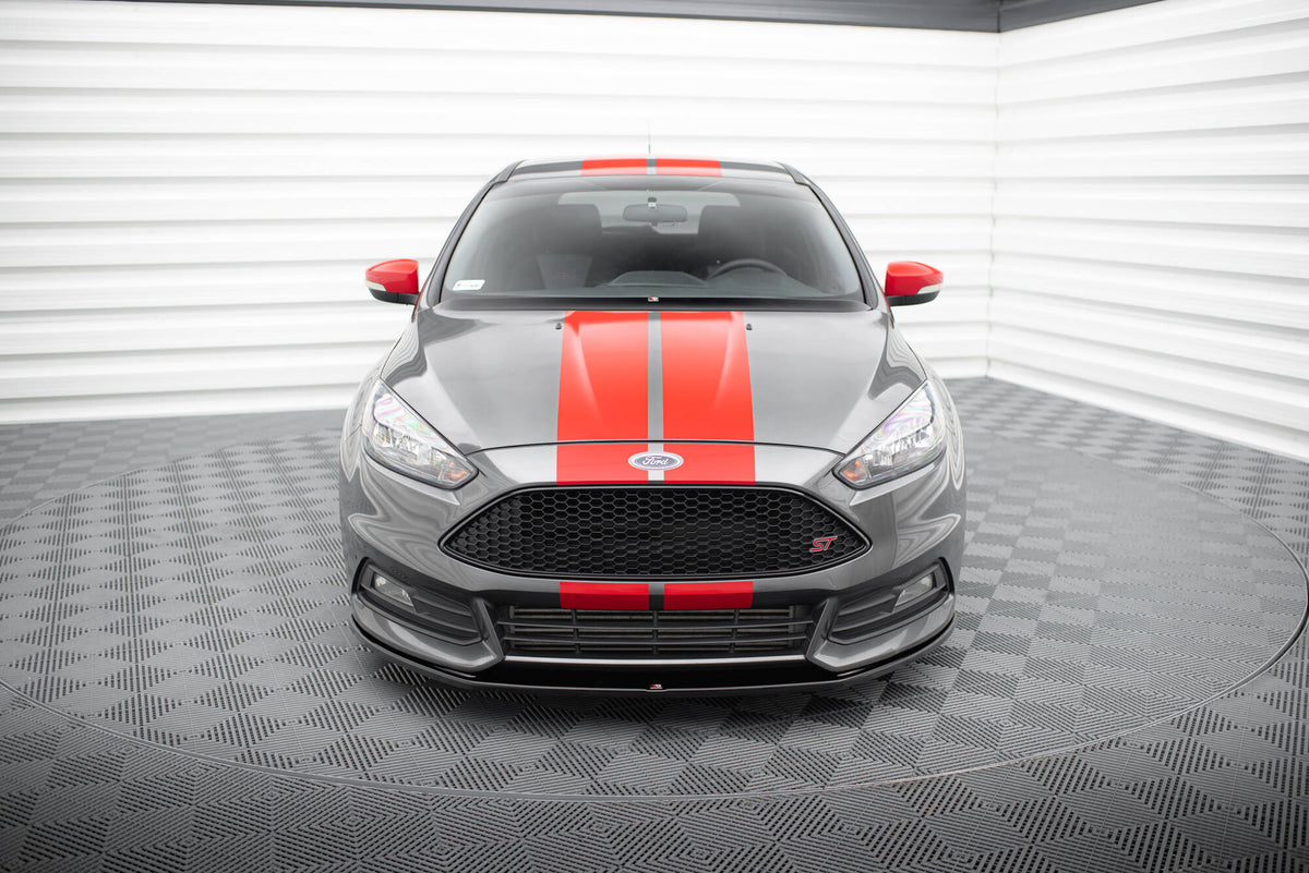 Front Splitter V.2 suitable for Ford Focus ST Mk3 Facelift