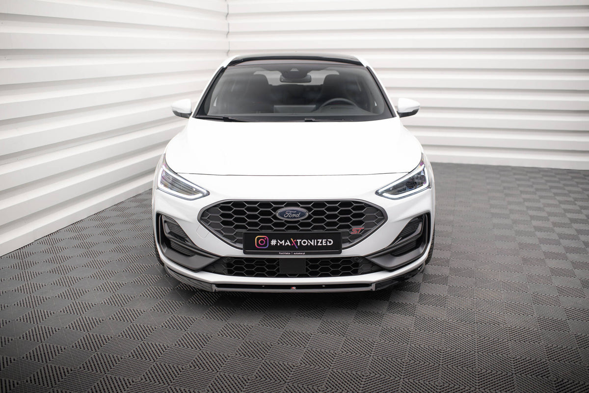 Front Splitter V.2 suitable for Ford Focus ST / ST-Line Mk4 Facelift