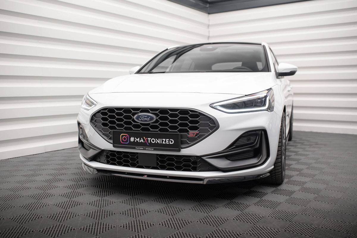 Front Splitter V.2 suitable for Ford Focus ST / ST-Line Mk4 Facelift
