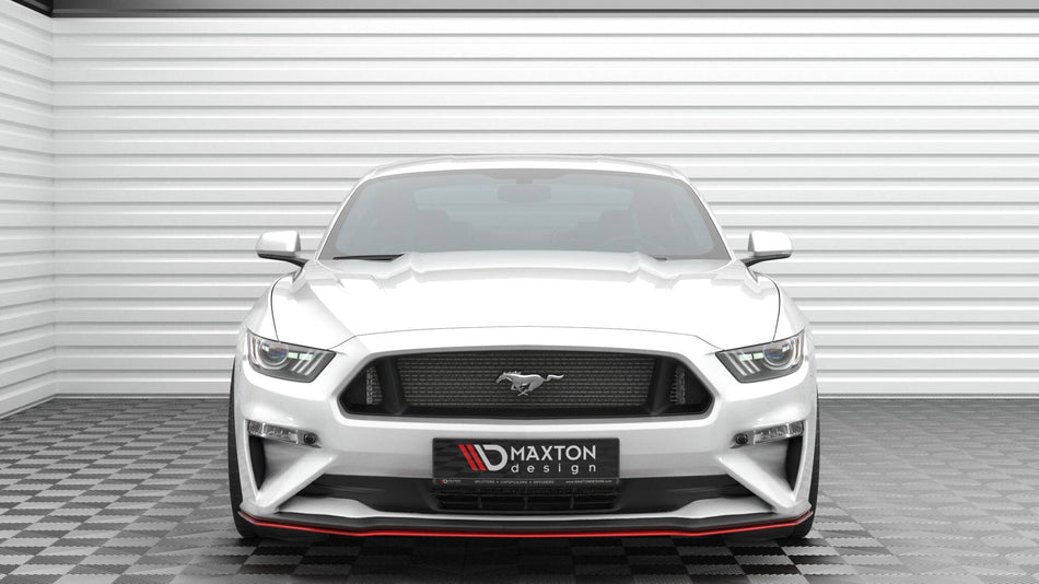 Front Splitter V.2 suitable for Ford Mustang Mk6 Facelift