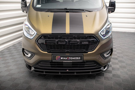 Front Splitter V.2 suitable for Ford Transit Custom Mk1 Facelift / Tourneo Custom Mk1 Facelift