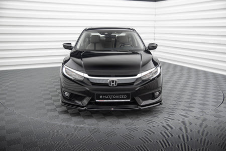Front Splitter V.2 suitable for Honda Civic Sedan Mk10
