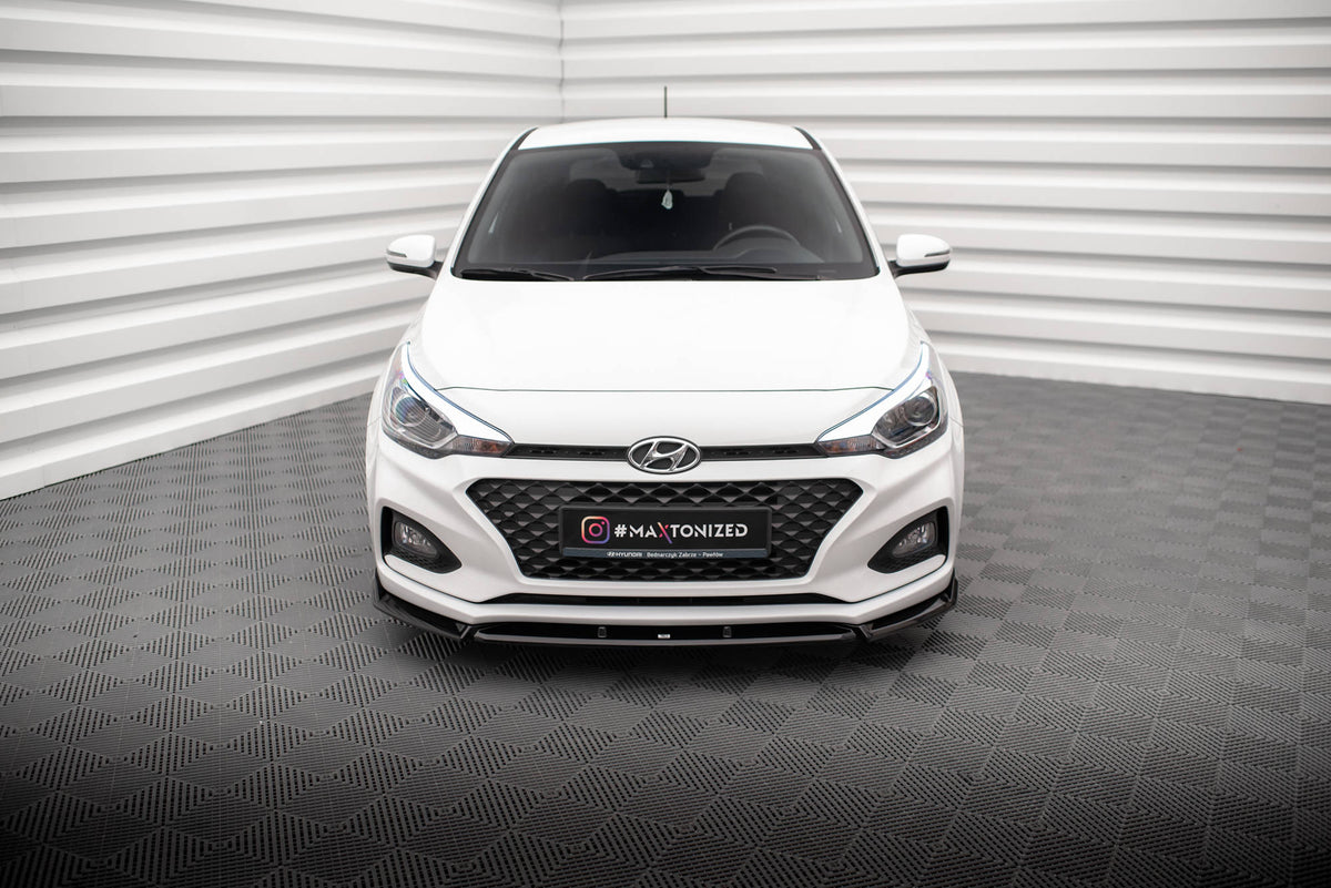 Front Splitter V.2 suitable for Hyundai I20 Mk2 Facelift