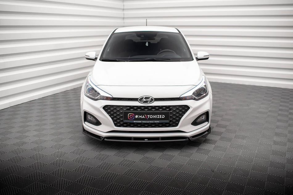Front Splitter V.2 suitable for Hyundai I20 Mk2 Facelift