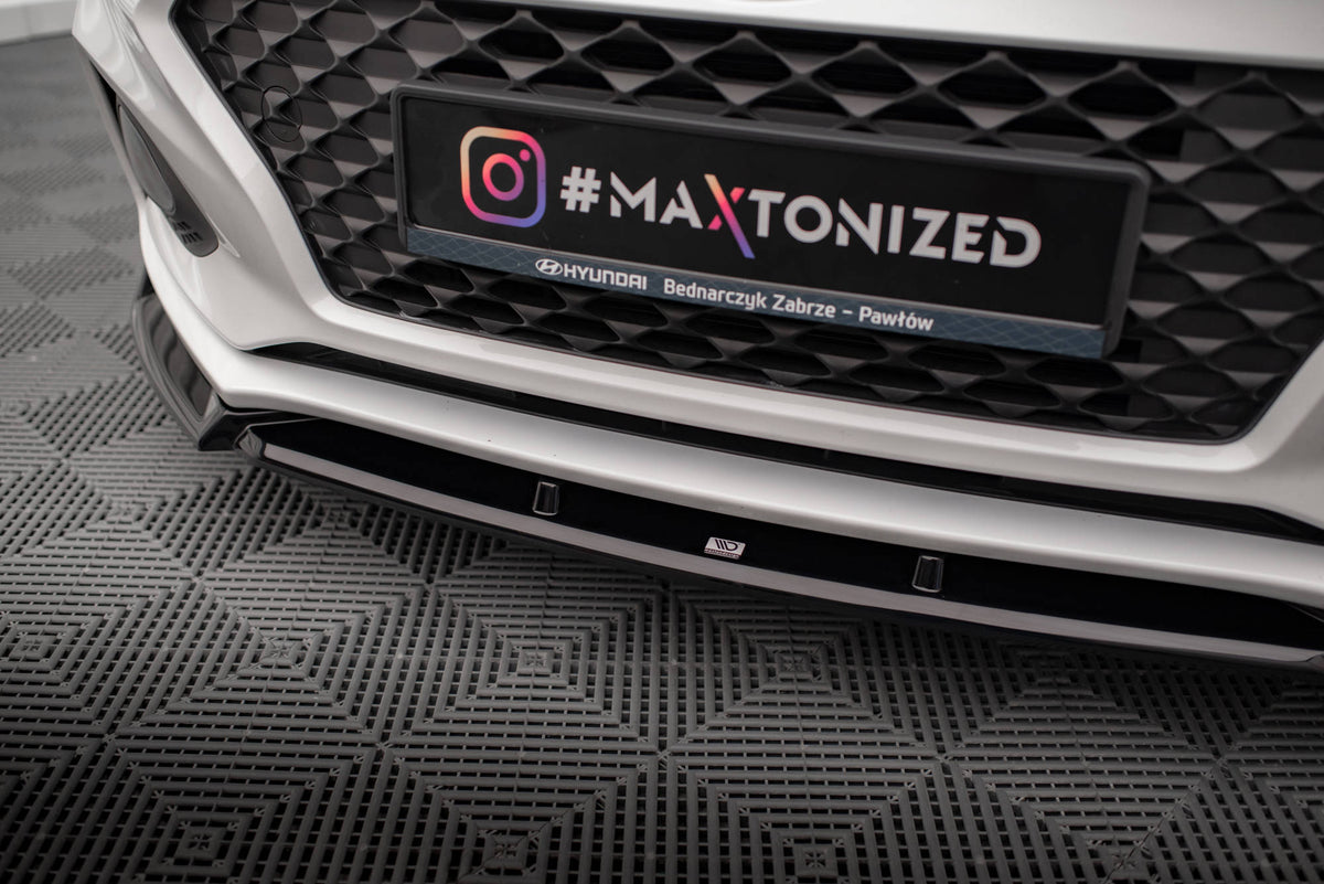Front Splitter V.2 suitable for Hyundai I20 Mk2 Facelift
