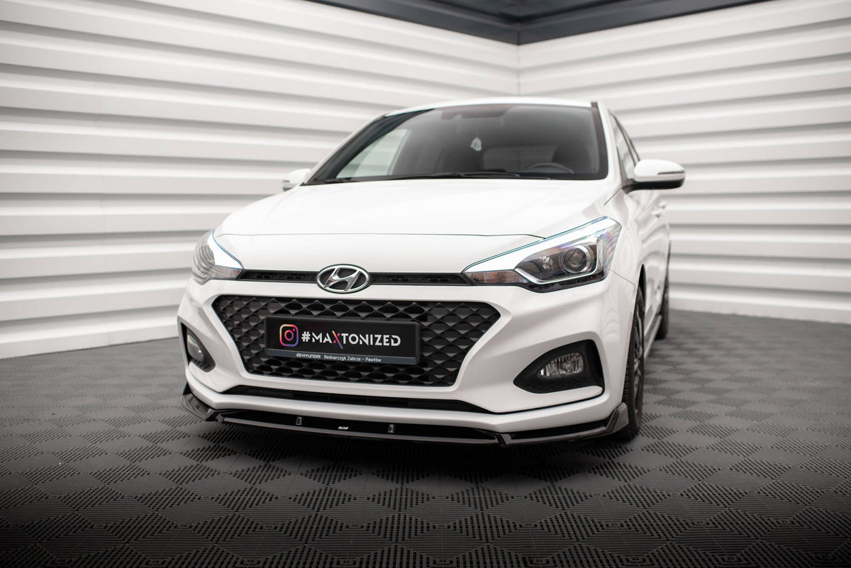 Front Splitter V.2 suitable for Hyundai I20 Mk2 Facelift