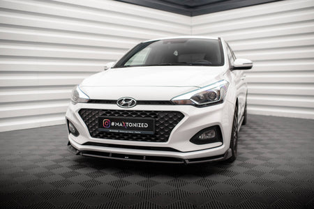 Front Splitter V.2 suitable for Hyundai I20 Mk2 Facelift