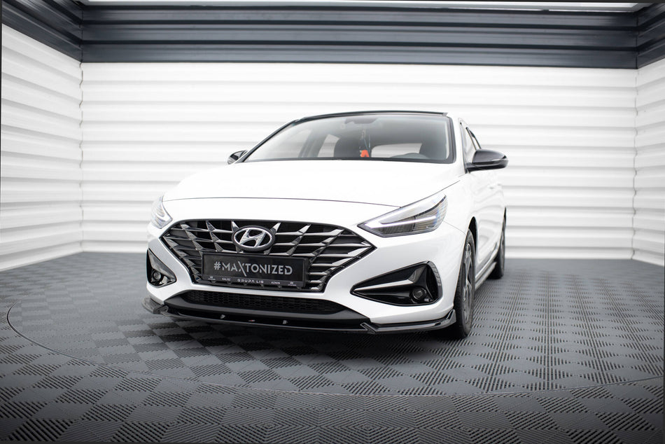 Front Splitter V.2 suitable for Hyundai I30 Mk3 Facelift
