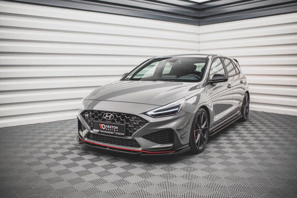 Front Splitter V.2 suitable for Hyundai I30 N / I30 N-Line Hatchback/Fastback Mk3 Facelift