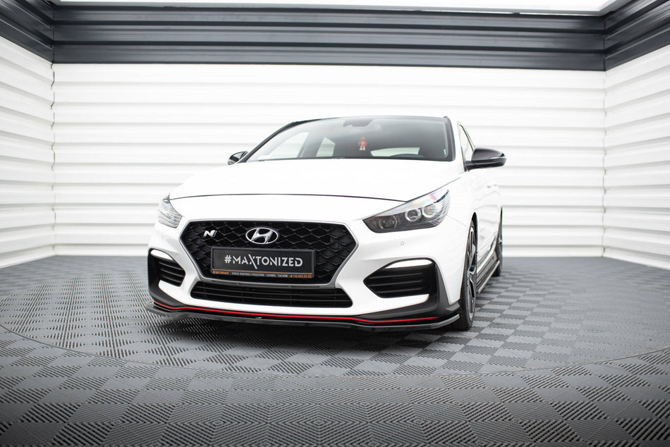 Front Splitter V.2 suitable for Hyundai I30 N Mk3 Hatchback / Fastback