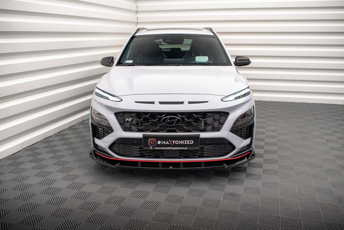 Front Splitter V.2 suitable for Hyundai Kona N Mk1