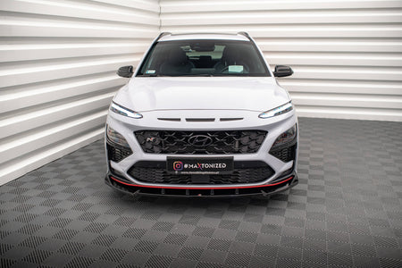 Front Splitter V.2 suitable for Hyundai Kona N Mk1