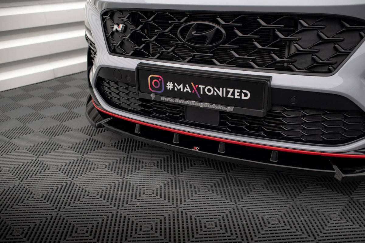 Front Splitter V.2 suitable for Hyundai Kona N Mk1