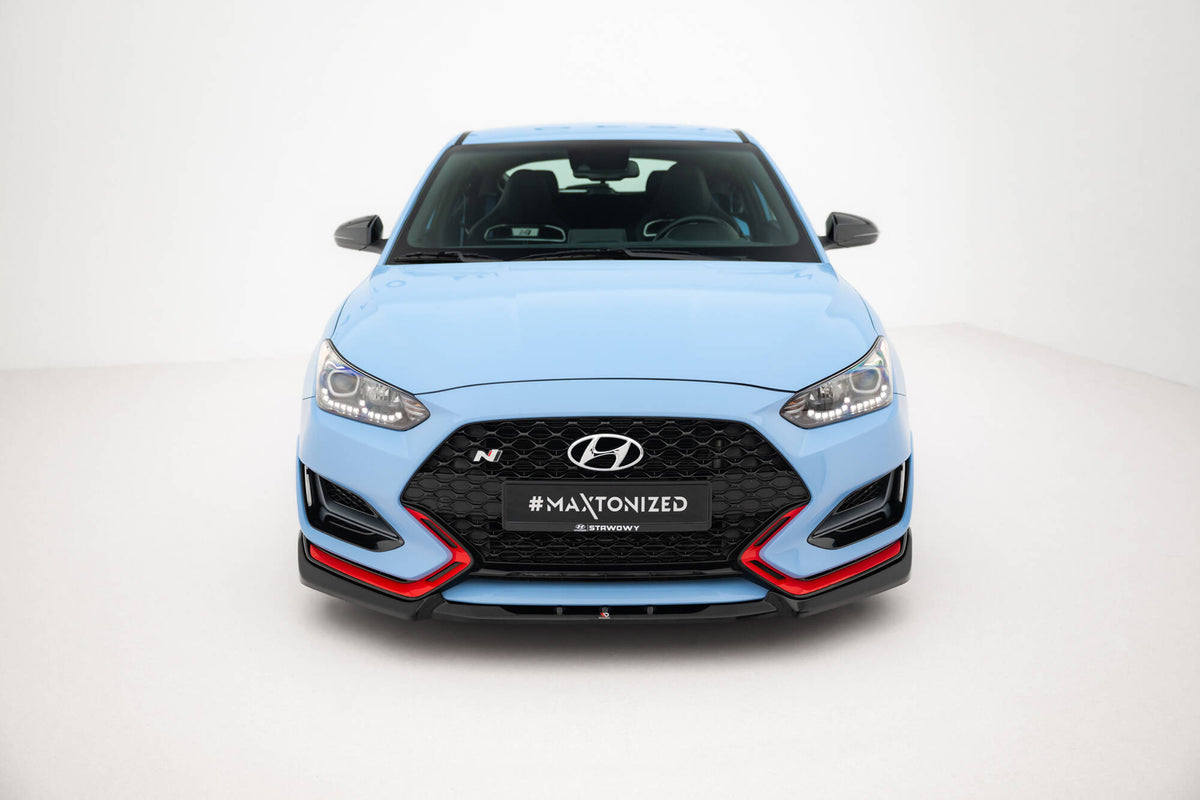 Front Splitter V.2 suitable for Hyundai Veloster N Mk2