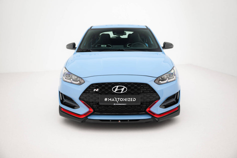 Front Splitter V.2 suitable for Hyundai Veloster N Mk2
