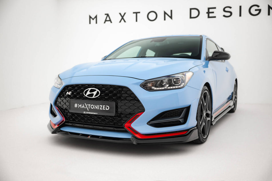 Front Splitter V.2 suitable for Hyundai Veloster N Mk2