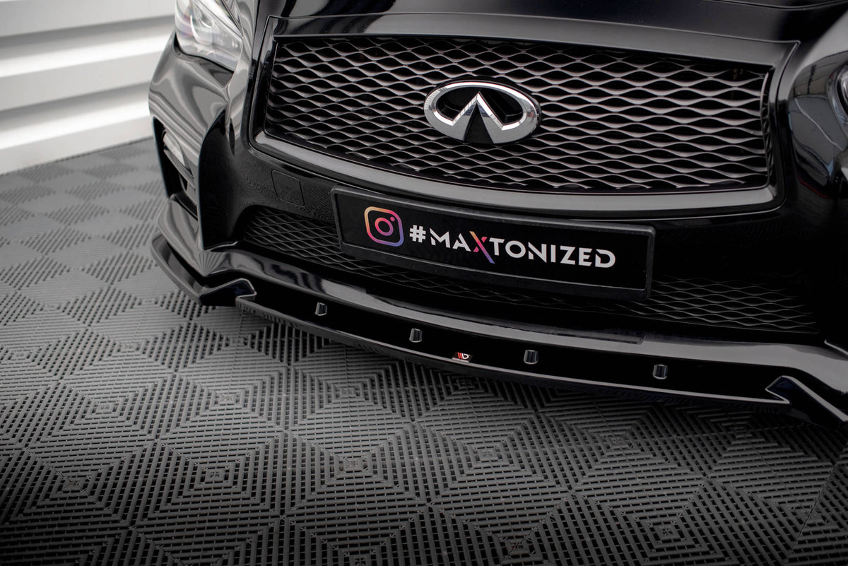 Front Splitter V.2 suitable for Infiniti Q50 S Mk1