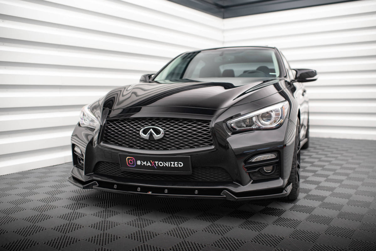 Front Splitter V.2 suitable for Infiniti Q50 S Mk1