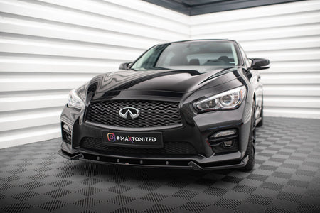 Front Splitter V.2 suitable for Infiniti Q50 S Mk1