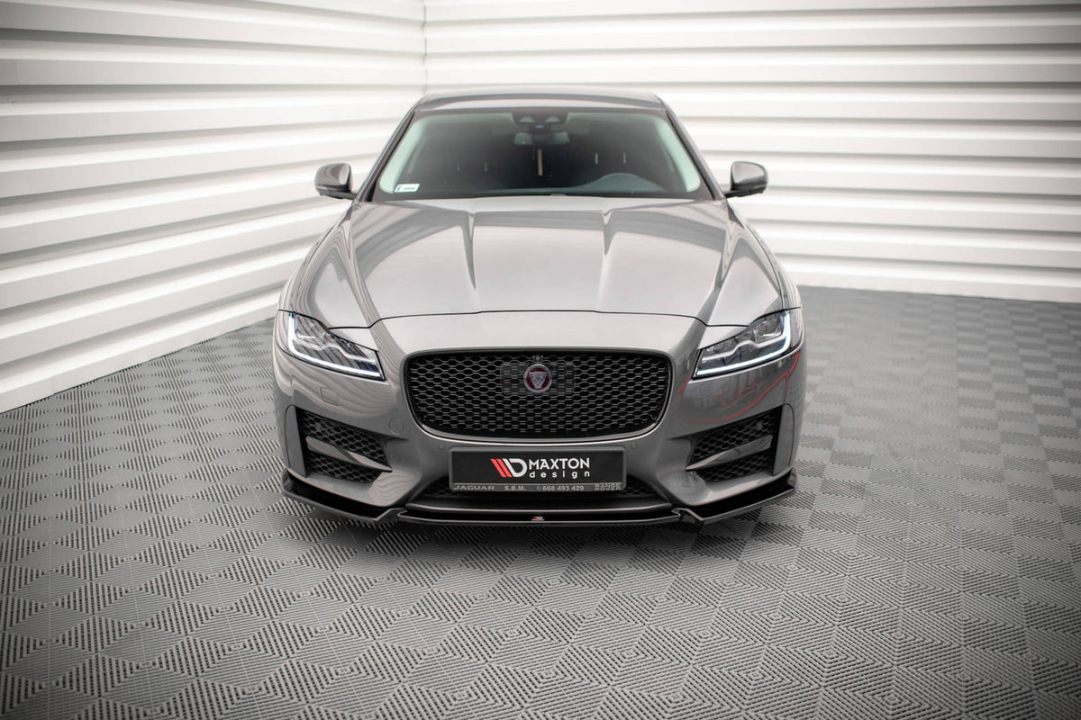Front Splitter V.2 suitable for Jaguar XF R-Sport X260