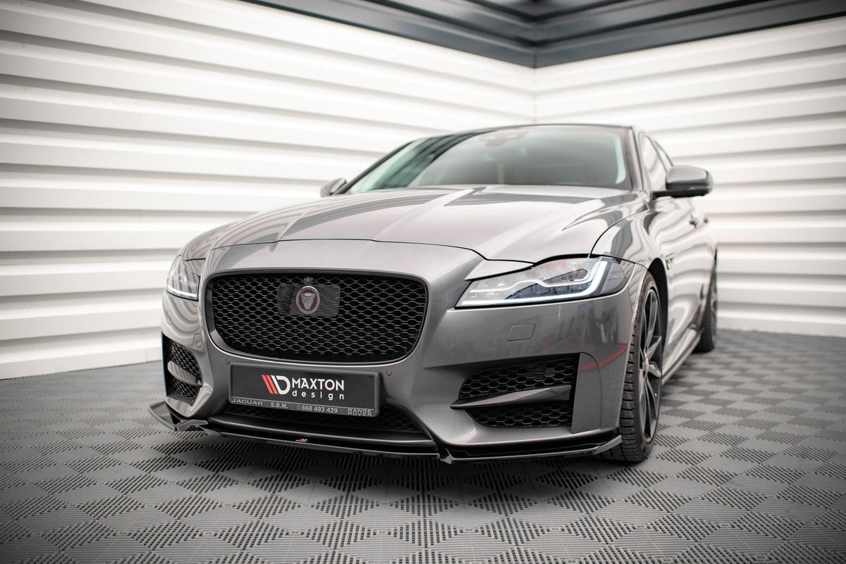Front Splitter V.2 suitable for Jaguar XF R-Sport X260