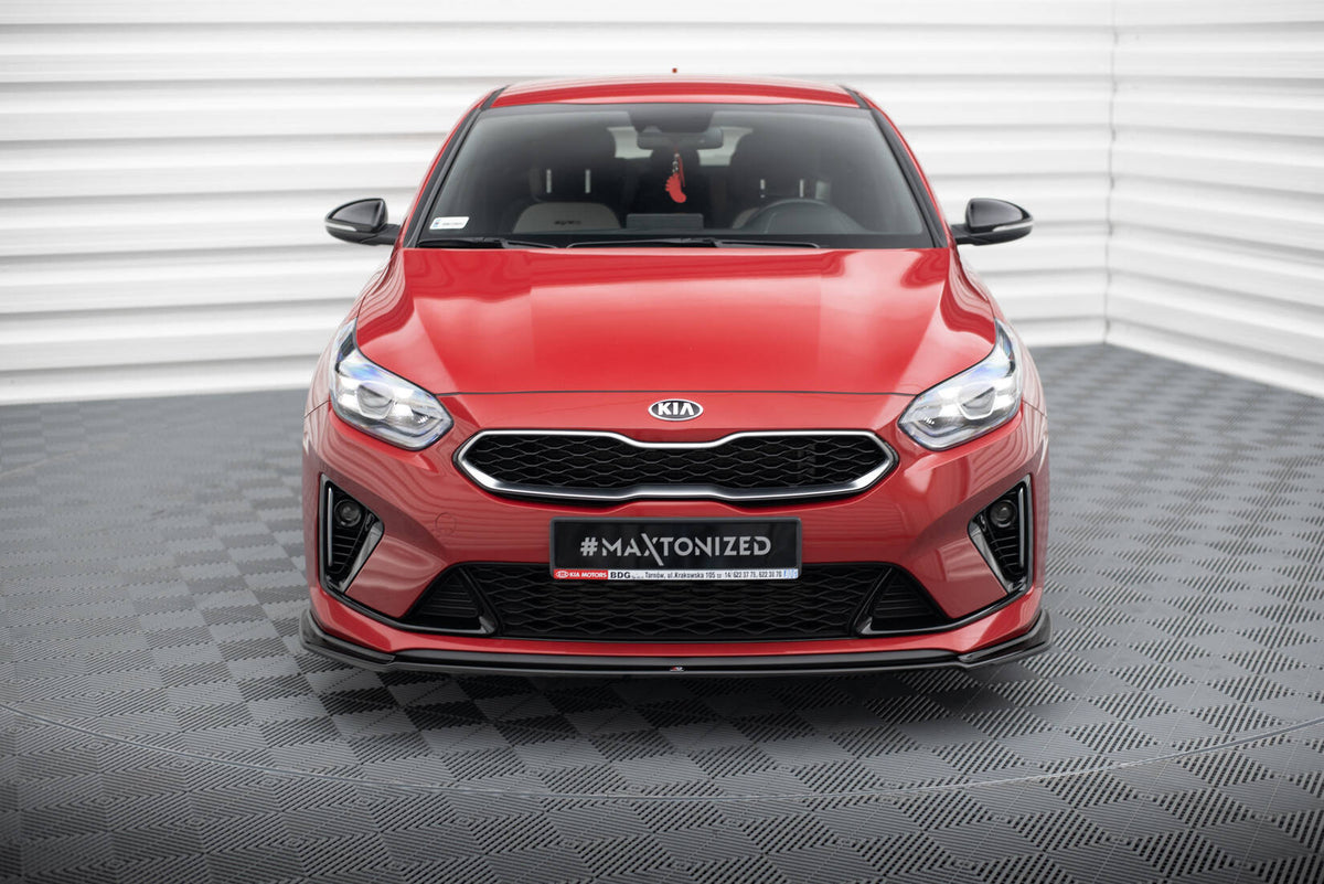 Front Splitter V.2 suitable for Kia Ceed GT / GT-Line Mk3 / Proceed Mk1