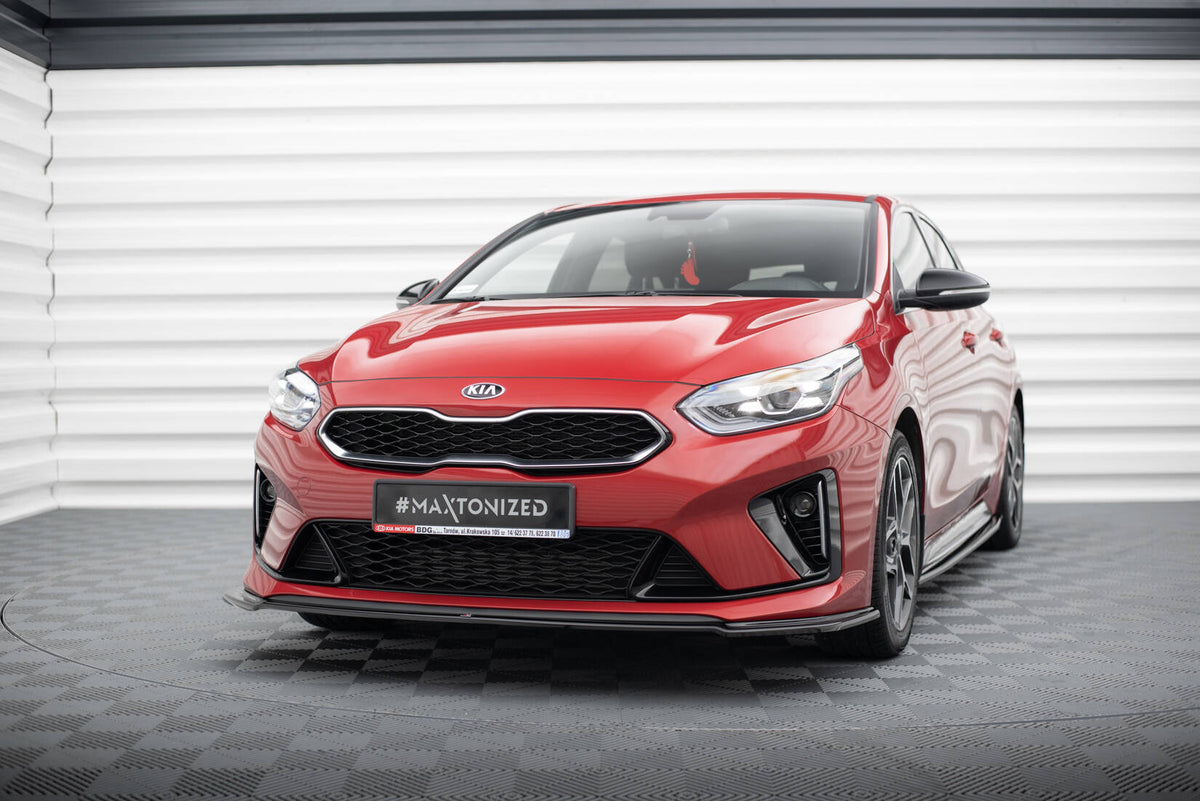 Front Splitter V.2 suitable for Kia Ceed GT / GT-Line Mk3 / Proceed Mk1