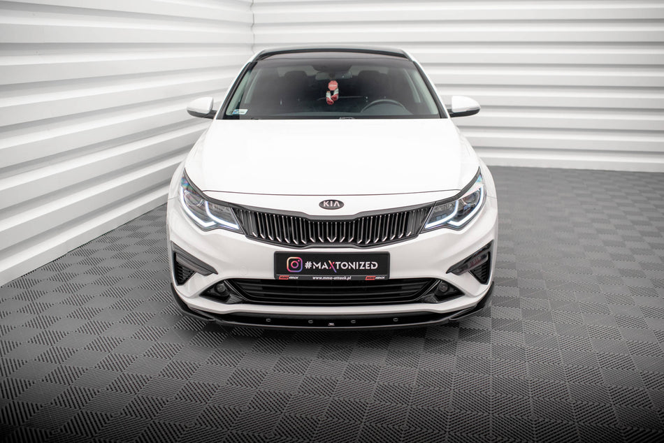 Front Splitter V.2 suitable for Kia Optima Mk4 Facelift