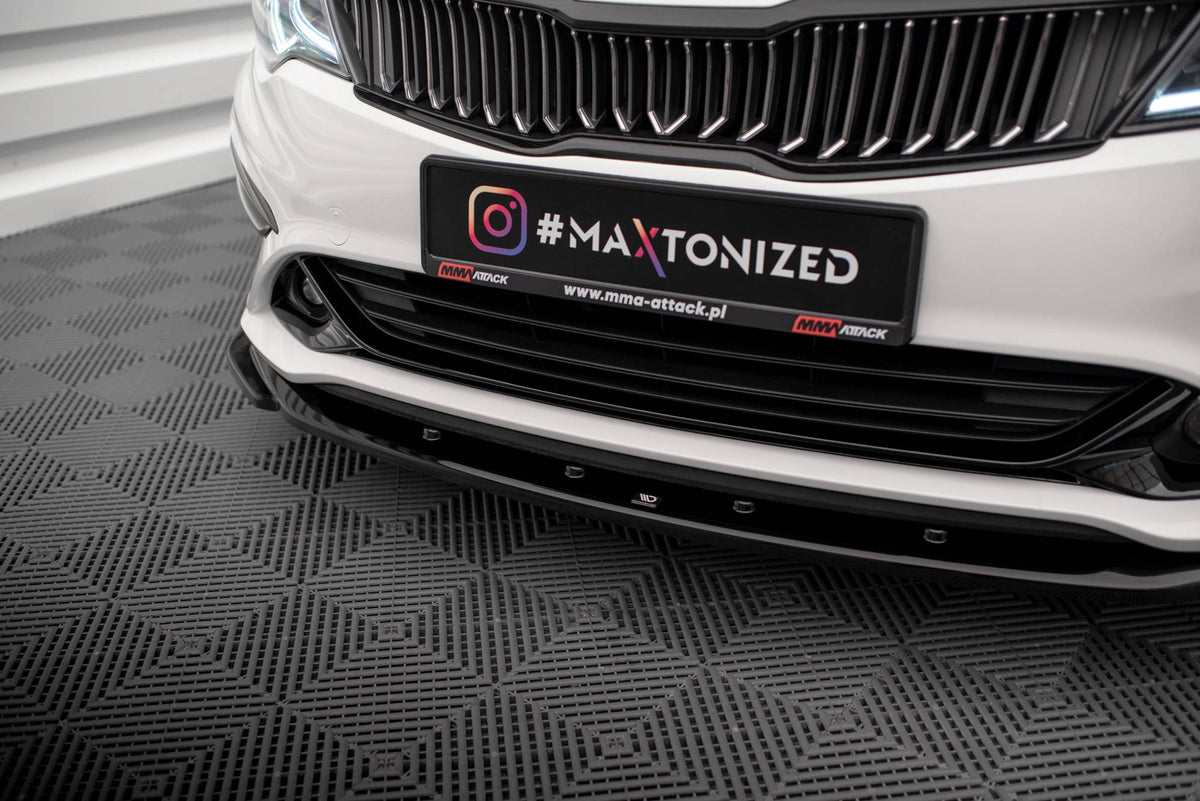 Front Splitter V.2 suitable for Kia Optima Mk4 Facelift