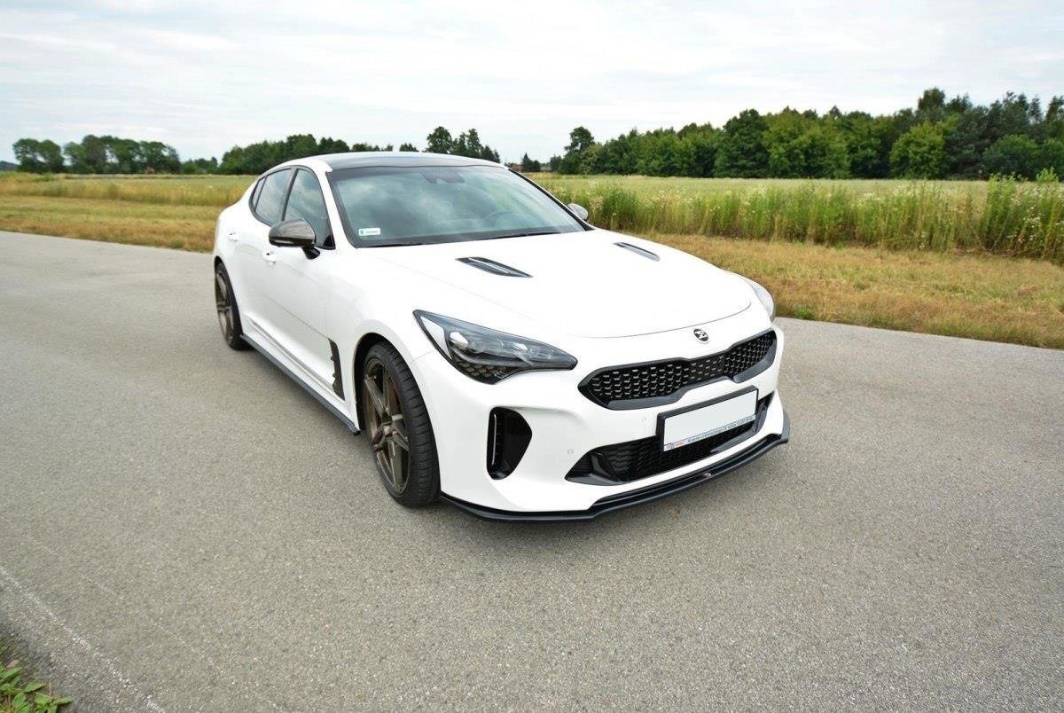 Front Splitter V.2 suitable for Kia Stinger GT / GT-Line / Standard Mk1