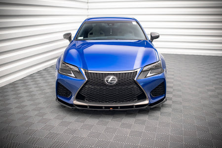 Front Splitter V.2 suitable for Lexus GS F Mk4 Facelift