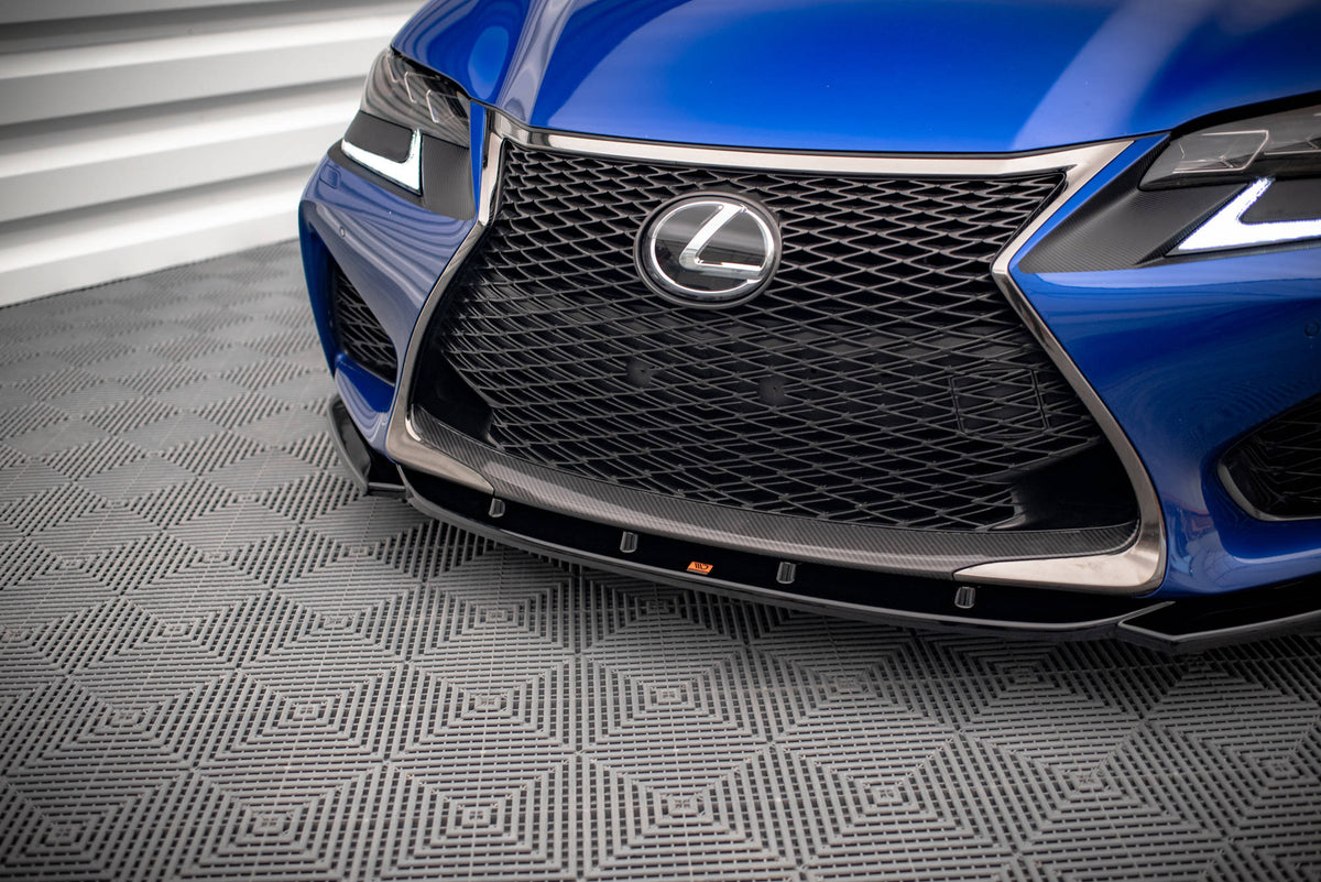 Front Splitter V.2 suitable for Lexus GS F Mk4 Facelift