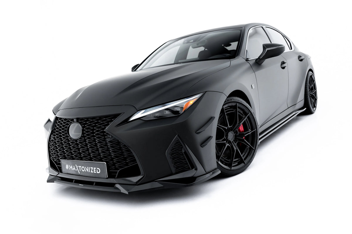 Front Splitter V.2 suitable for Lexus IS 500 Mk3 Facelift 2 (XE30)
