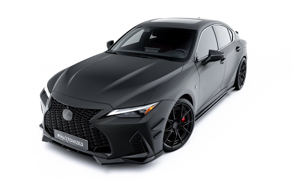 Front Splitter V.2 suitable for Lexus IS 500 Mk3 Facelift 2 (XE30)