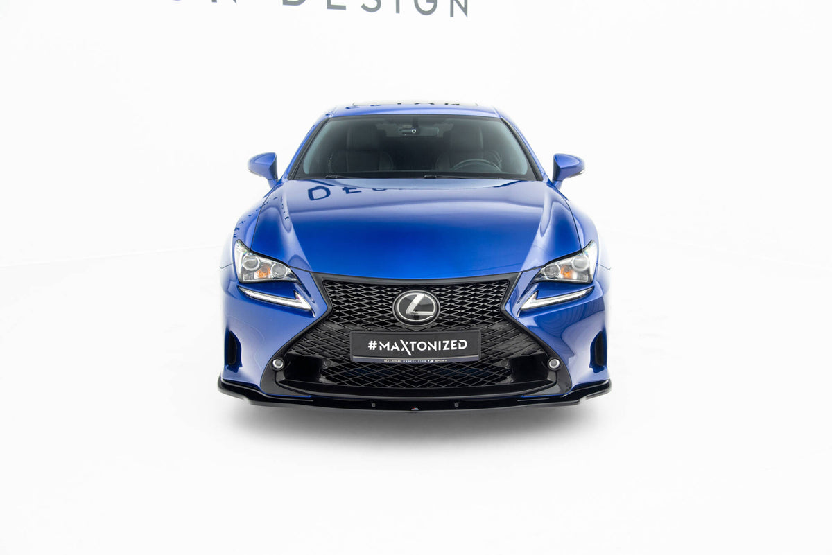 Front Splitter V.2 suitable for Lexus RC Mk1