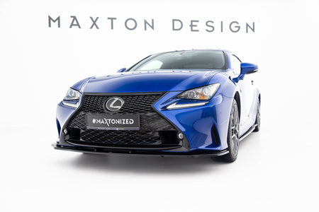 Front Splitter V.2 suitable for Lexus RC Mk1