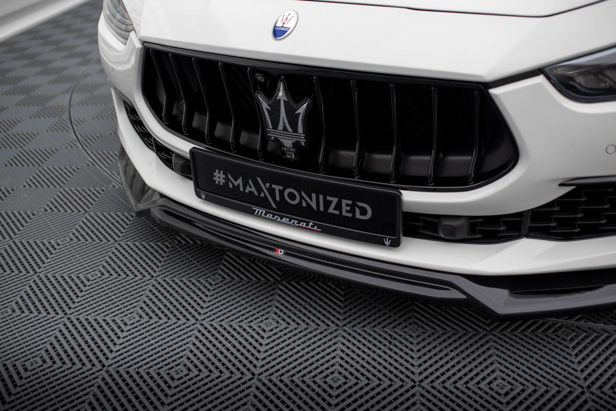 Front Splitter V.2 suitable for Maserati Ghibli Mk3 Facelift