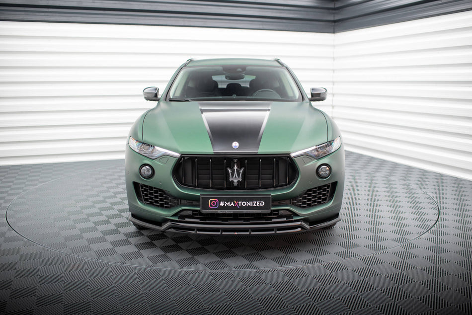 Front Splitter V.2 suitable for Maserati Levante Mk1