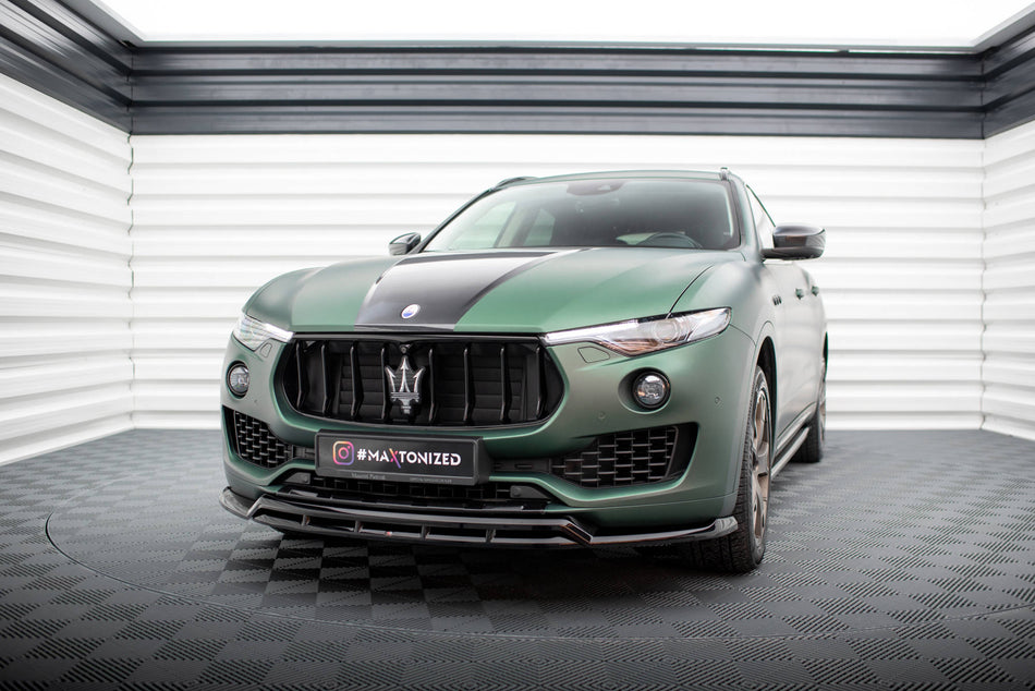 Front Splitter V.2 suitable for Maserati Levante Mk1