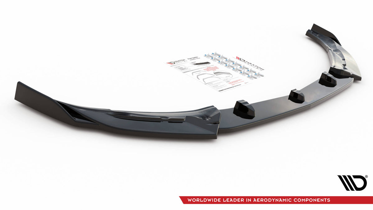 Front Splitter V.2 suitable for Mercedes-AMG C63 Coupe AMG Aero Pack C205 Facelift
