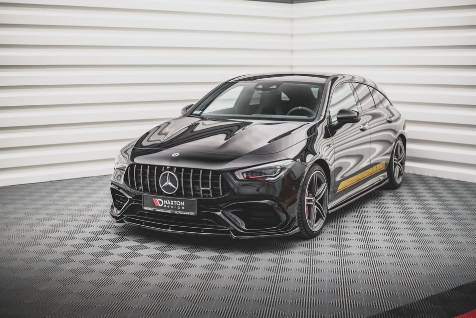 Front Splitter V.2 suitable for Mercedes-AMG CLA 45 Aero C118