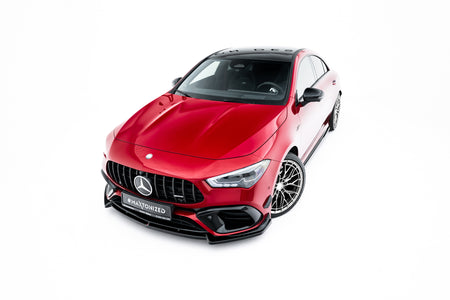 Front Splitter V.2 suitable for Mercedes-AMG CLA 45 Aero C118 Facelift