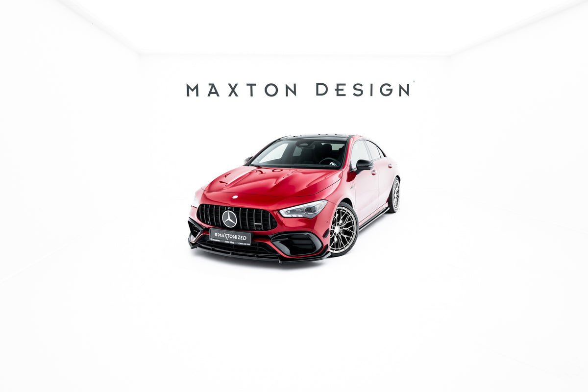 Front Splitter V.2 suitable for Mercedes-AMG CLA 45 Aero C118 Facelift