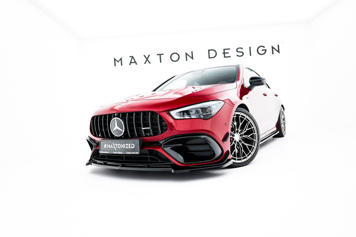 Front Splitter V.2 suitable for Mercedes-AMG CLA 45 Aero C118 Facelift
