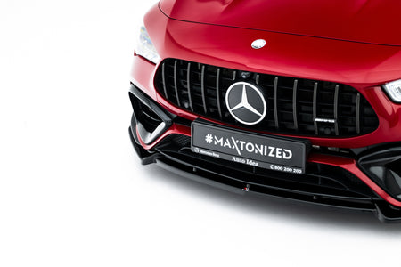 Front Splitter V.2 suitable for Mercedes-AMG CLA 45 Aero C118 Facelift