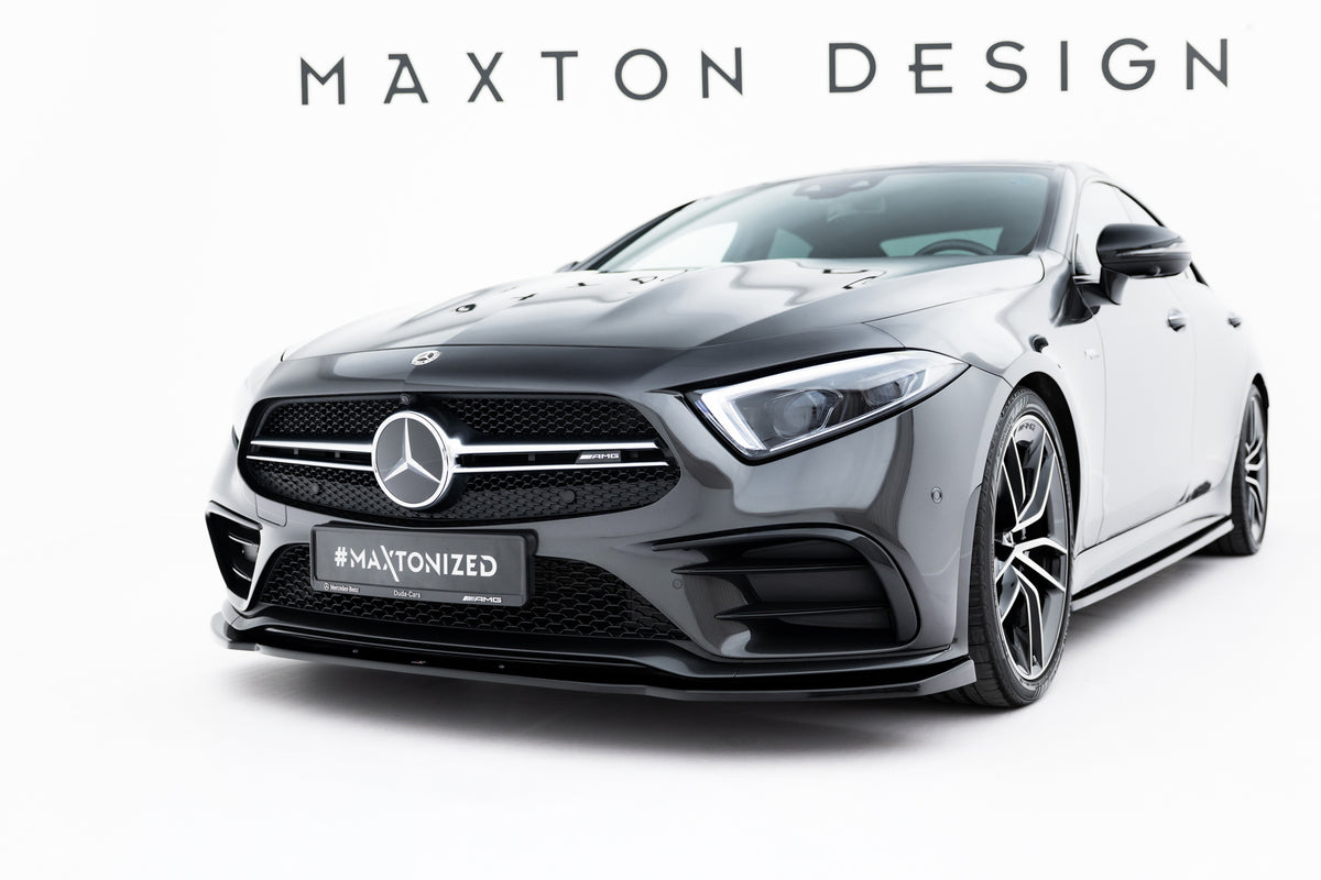 Front Splitter V.2 suitable for Mercedes-AMG CLS 53 C257