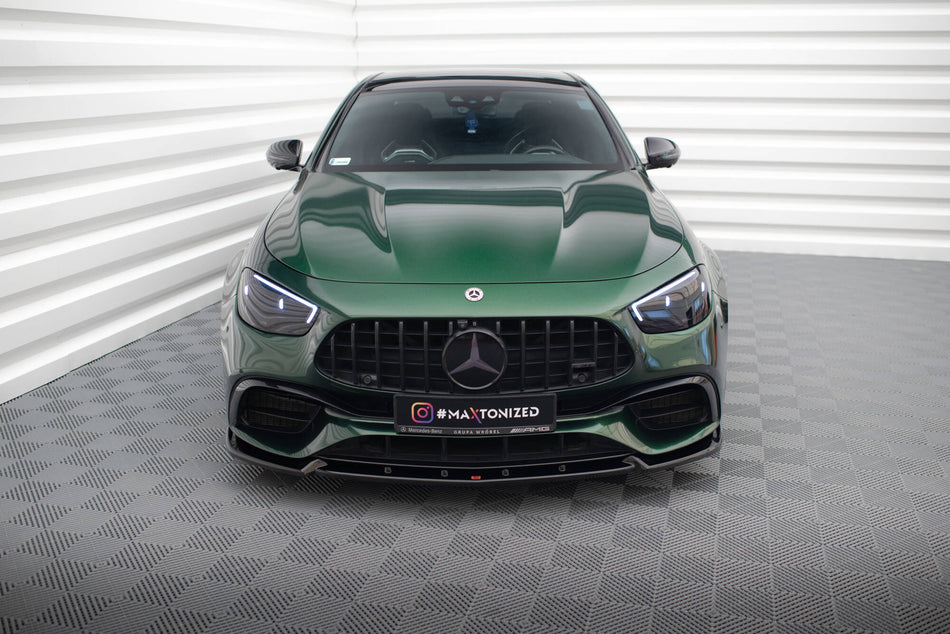 Front Splitter V.2 suitable for Mercedes-AMG E63 W213 Facelift