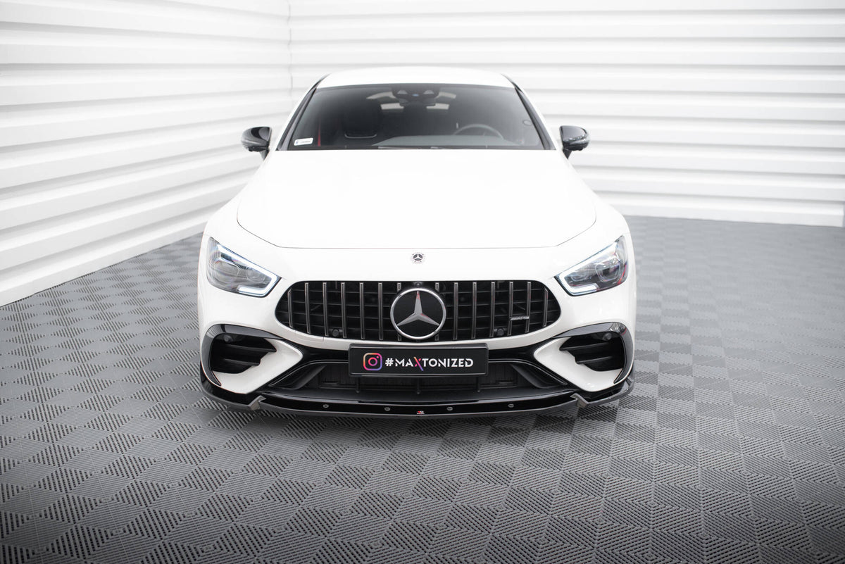 Front Splitter V.2 suitable for Mercedes-AMG GT 43 4 Door Coupe V8 Styling Package X290